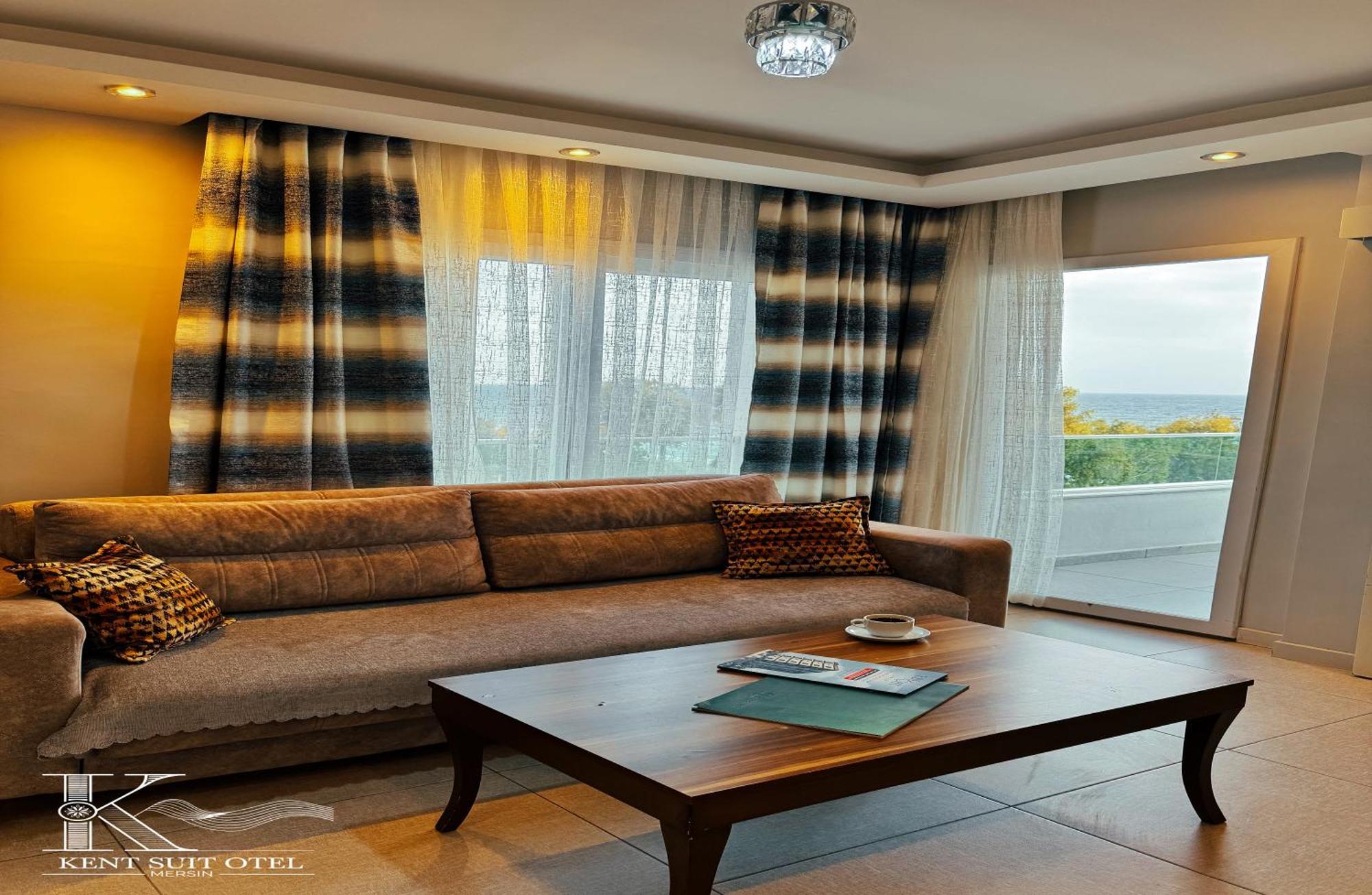 Mersin Kent Suit Hotel Mezitli Buitenkant foto