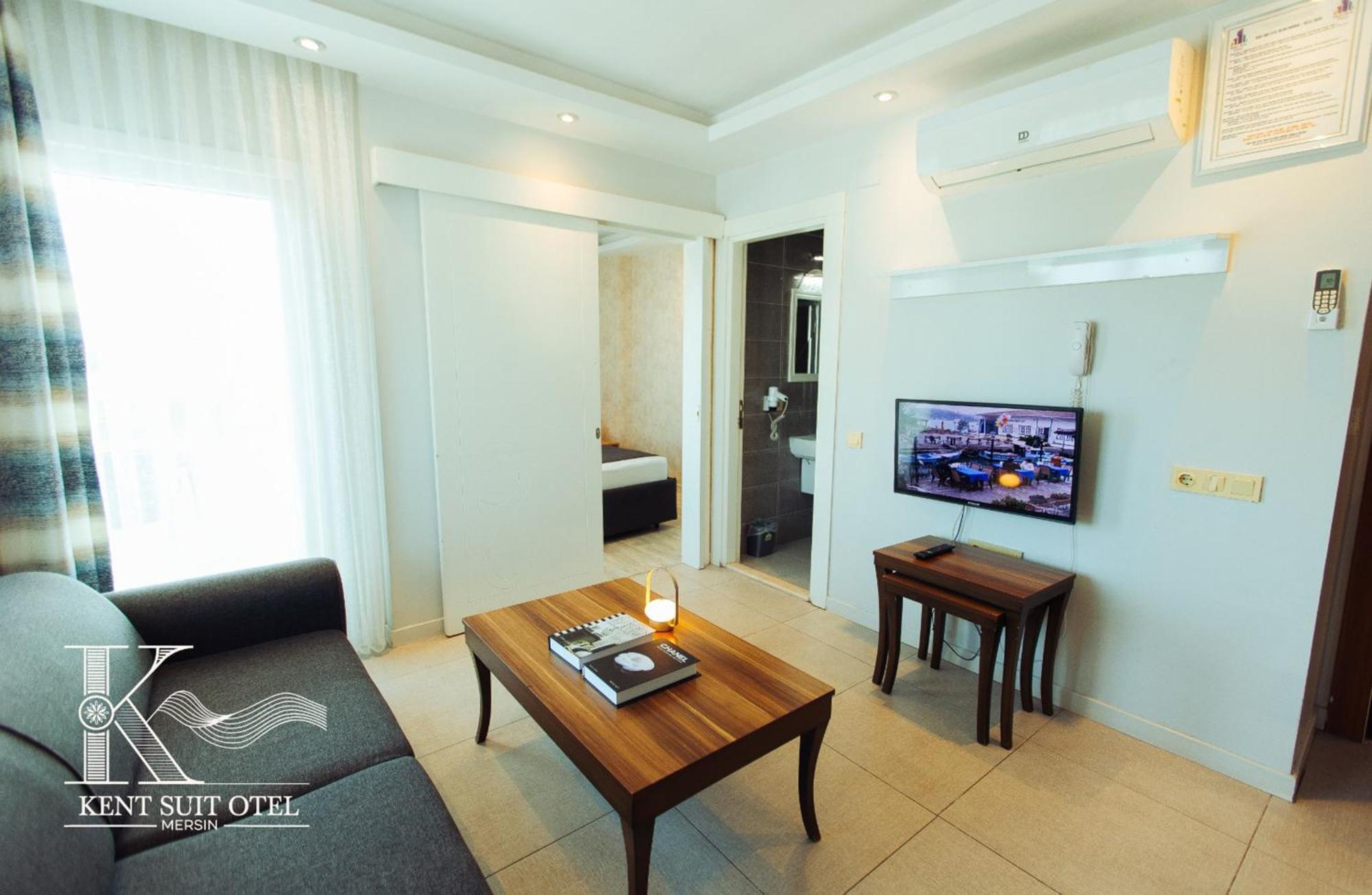 Mersin Kent Suit Hotel Mezitli Buitenkant foto